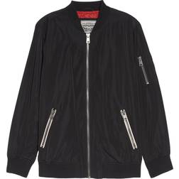 Levi's Trendy Plus Size Melanie Bomber Jacket - Black