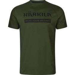 Härkila Logo T-Shirt 2-pack - Duffel Green/Phantom