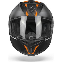 Scorpion EXO-520 Air Laten Matt Black Orange Herre, Dame