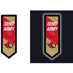 Evergreen NHL Ottawa Senators Ultra-Thin Sign Wall Decor