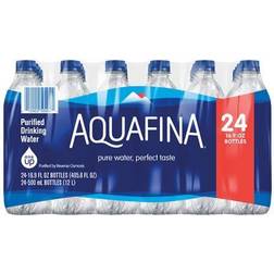 Aquafina Aquafina Pure Water Bottle 16.9 Oz., 24/Carton PEP50404