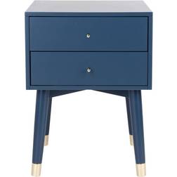 Safavieh FOX6234G Lyla Mid Retro Bedside Table