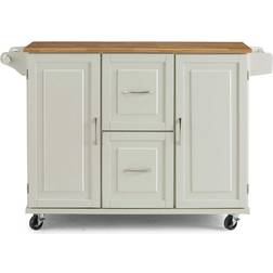 Homestyles Madison White Cart Trolley Table