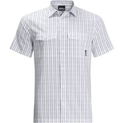 Jack Wolfskin Thompson Shirt Men - White Rush