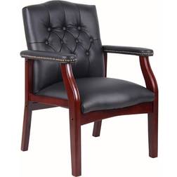 Boss Office Products B959-BK Traditional Armchair