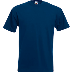 Fruit of the Loom Men's Heavy Weight Belcoro Short Sleeve T-shirt - Navy