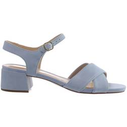 Clarks Sheer35 Strap Blue Womens Sandals Leather