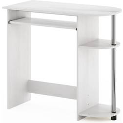 Furinno Simplistic White Oak/Stainless Steel Writing Desk 40x80cm