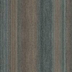 vidaXL Noordwand Vintage Deluxe Walpaper Stripes Brown and Blue