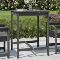 vidaXL Havebord 82,5x82,5x110 massivt fyrretræ