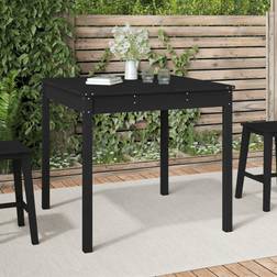 vidaXL Havebord 82,5x82,5x76 massivt