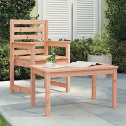 vidaXL Havebord 82,5x50,5x45 massivt douglasgran