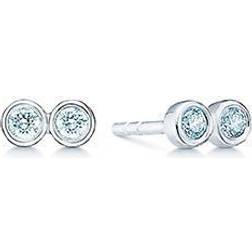 ID Fine Capella Earstuds Sterling Silver Örhängen Med Zirconia IDS003RH