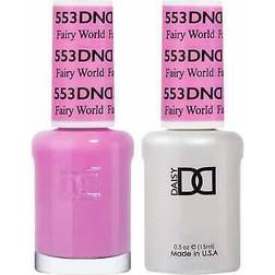 DND Duo Gel & Nail Polish Set Pinks 2 X Fairy World