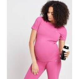 MP Women's Power Maternity Short Sleeve Top Sangria