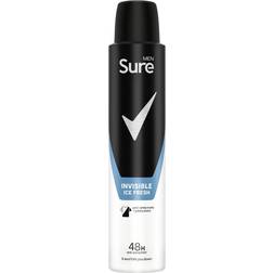 Sure Men Invisible Ice Fresh Antiperspirant Aerosol 200ml