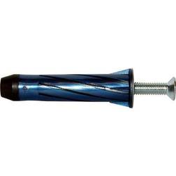 Expandet PLUG ROSETT BLÅ UHJ 65MM SKRUE 25stk