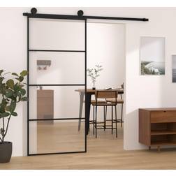 vidaXL with Hardware Set 90x205 cm Sliding Door (90x)