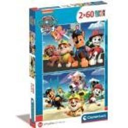 Clementoni Puzzle PAW Patrol, 2x60st. (60Teile)