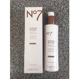 No7 Perfectly Bronzed Self Tan Quick Dry Tinted Lotion Light/Medium