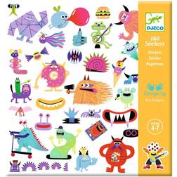 Djeco klistermærker Monsters