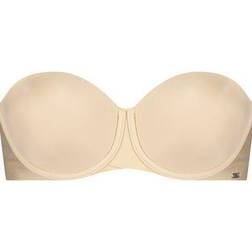 Hunkemöller Jane Padded Strapless Underwired Bra - Beige