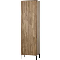 Woood Gravure Tall Storage Cabinet