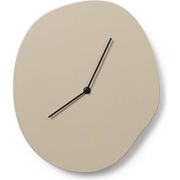 ferm LIVING Melt Wall Clock Cashmere Väggklocka