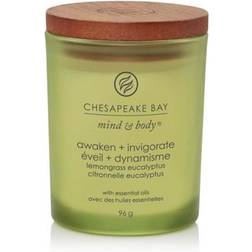 Chesapeake Bay Candle Scented with wooden lid Lemongrass Duftlys