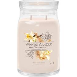 Yankee Candle Vanilla Crème Brûlée stearinljus Cylinder Doftljus 411g