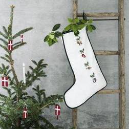 Langkilde & Søn Julesok m/broderi Juletræspynt