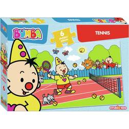 Studio 100 Bumba Puzzle Tennis 6pcs. Floor Fjernlager, 5-6 dages levering