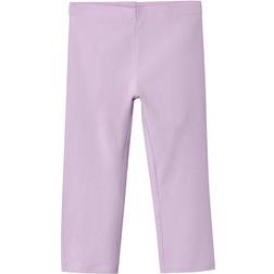 Name It Kid's Capri Leggings - Orchid Bloom