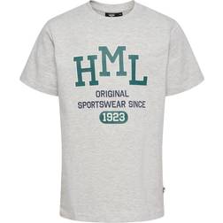 Hummel Lucas S/S T-shirt -Light Grey Melange (219951-2010)