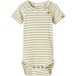 Lil'Atelier Striped Romper - Sage (13218131)