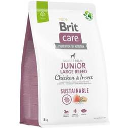 Brit Care Dog Sustainable Junior Large Breed Chicken & Insect