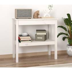 vidaXL White, 80 Console Table