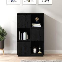 vidaXL højskab 74x35x117 massivt Opbevaringsskab