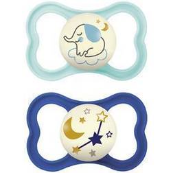Mam Air Night Blue 6-16m 2 pcs