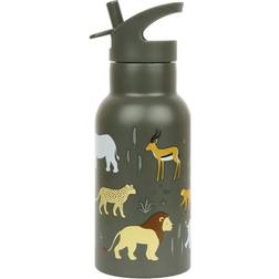 A Little Lovely Company Stainless Steel Drink Bottle Savanna