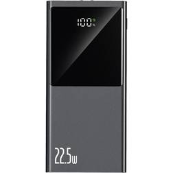 Tech-Protect PB13 20.000 mAh Powerbank 22.5W 2 x USB-A 1 x USB-C Grå