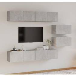 vidaXL Tv-skabssæt 6 TV-bord