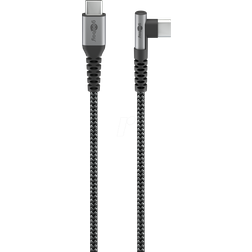 Goobay 2.0 USB C – Angled USB C M-M 1m