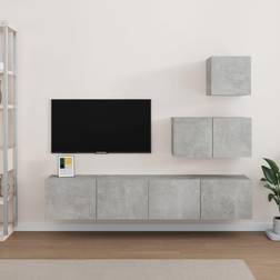 vidaXL Tv-skabssæt 4 TV-bord