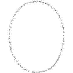 Georg Jensen Reflect Sterling Silver Chain Links 55cm Necklace