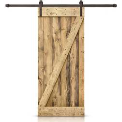 Calhome CALHOME Z Bar Pre Assembled Sliding Door (x82.7")