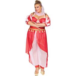 Leg Avenue Plus Women's Dreamy Costume Pink/Orange 3X/4X