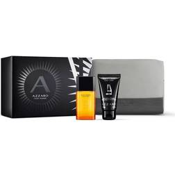 Azzaro pour homme for men 3 gift set edt shampoo