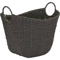 Household Essentials Tall Tapered Paper Rope Wicker Storage Basket