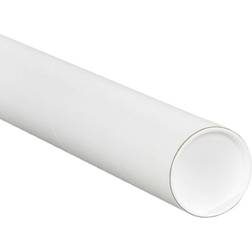 Office Depot Mailing Tubes with Caps, 3" x 30" White, 24/Case